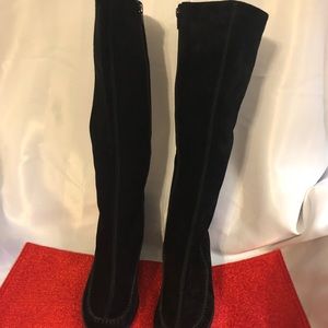 Women’s Wedge Suede Boots